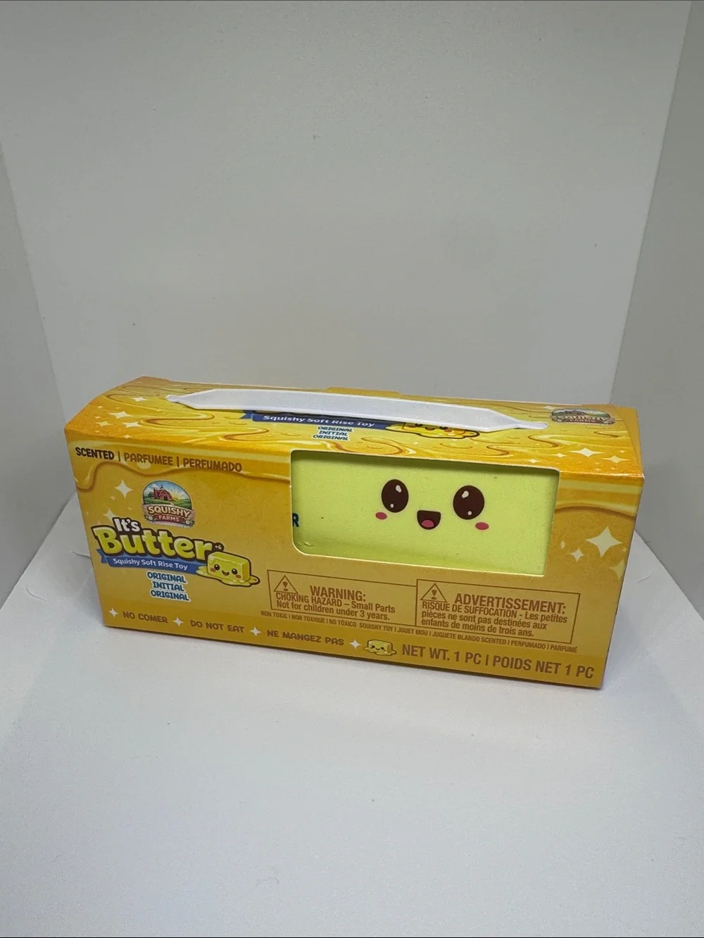 It's Butter Scented Squishy Toy - Yellow